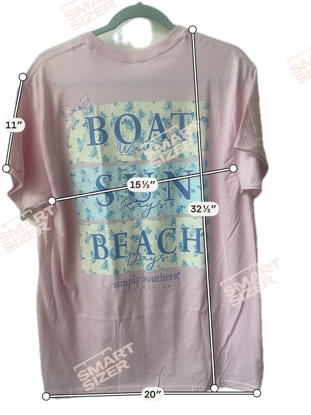 Simply Southern Pink 'Boat Sun Beach' Short Sleeve Tee - Picture 2 of 7